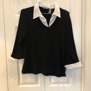 Black light weight sweater